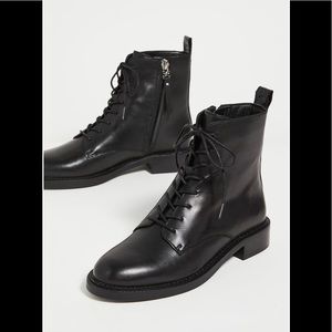 Sam Edelman Nina Combat Boot Black sz 9.5 NIB